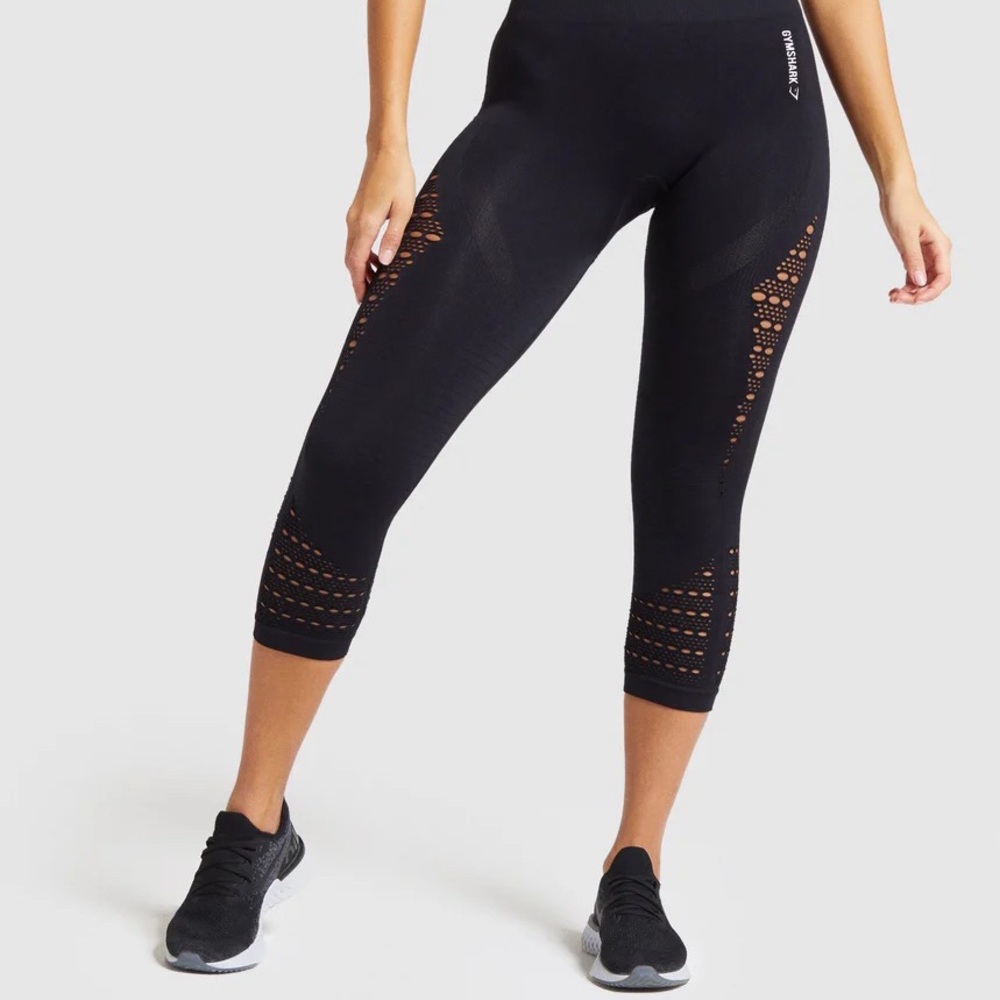 COPY - Gym shark black leggings